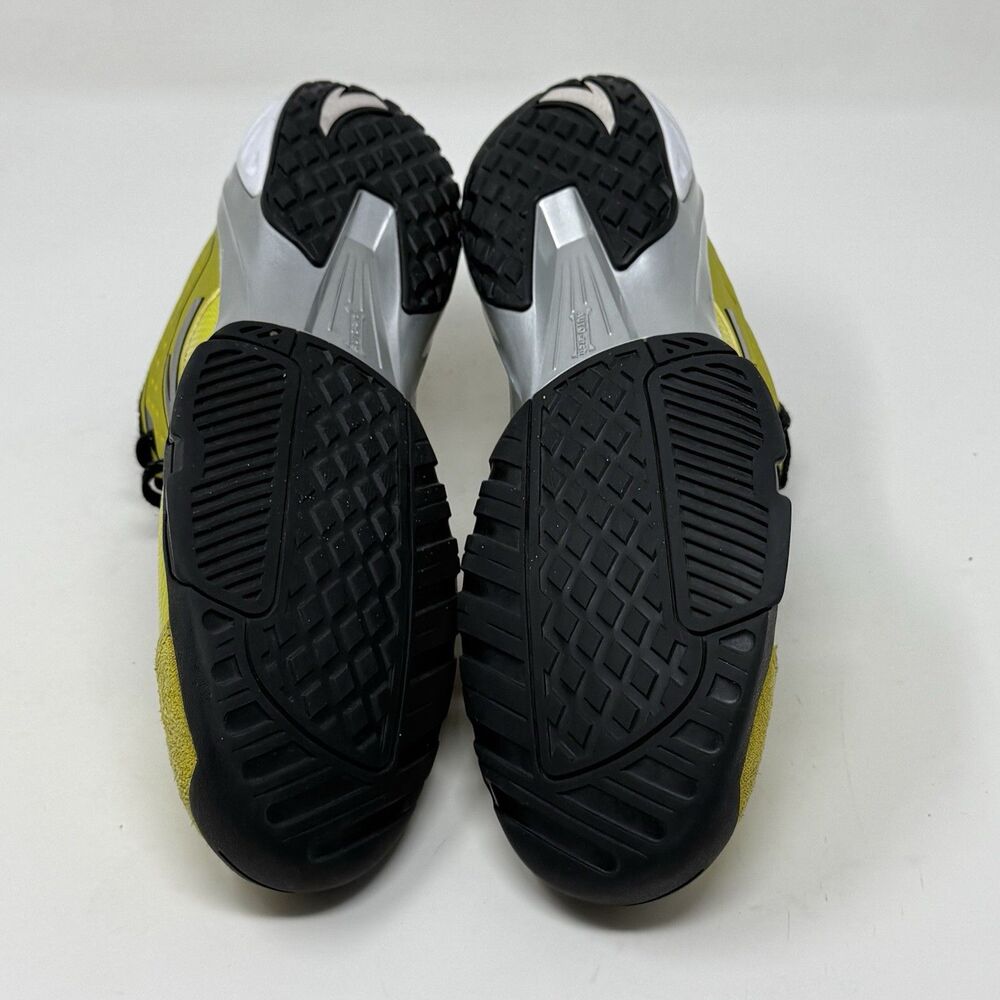 Anta Fencing Shoes Mens 6.5 Yellow Suede Mesh Professional Lightweight - Picture 15 of 16